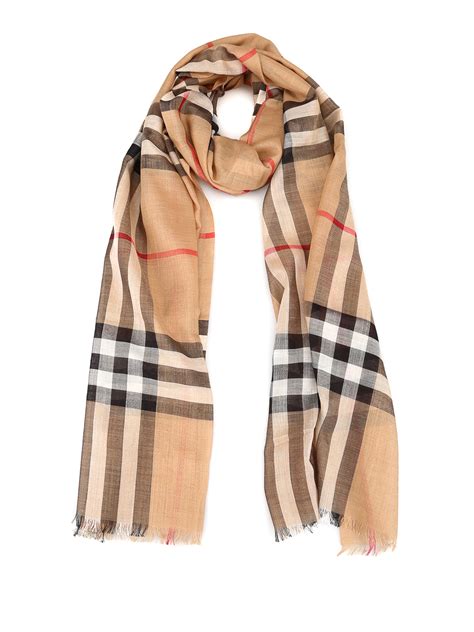 scarves that look like burberry